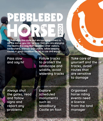 The front cover of the Pebblebed Horse Code