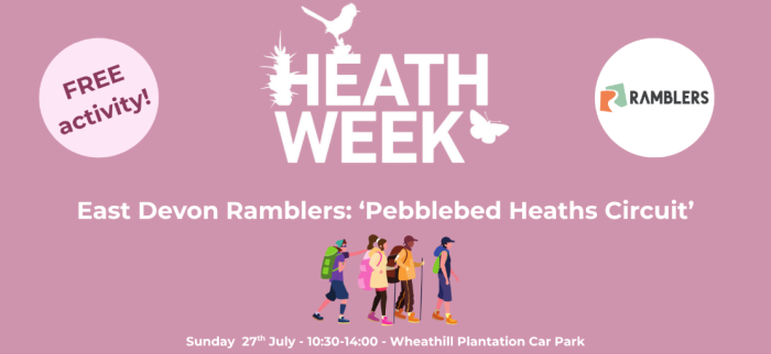 Heathweek Ramblers - Heaths circuit walk illustration