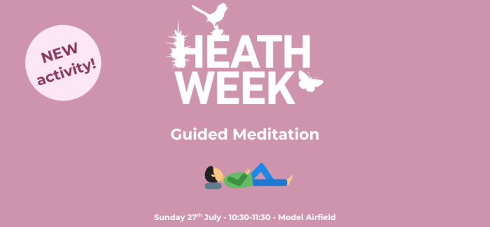 Heathweek Guided meditation illustration