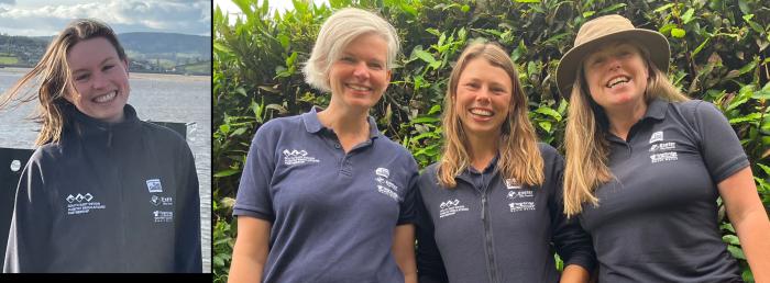 A photo of our current Wildlife Warden team!